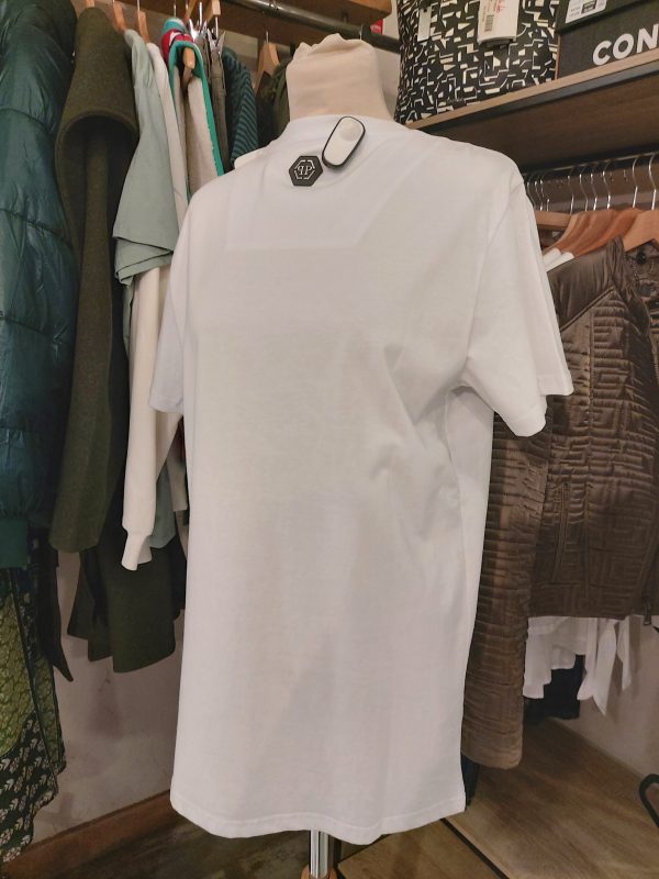 PHILIPH PLEIN. Camiseta en color blanca estampada. - Imagen 2