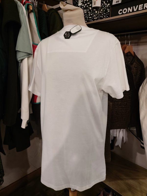 PHILIPH PLEIN. Camiseta en color blanca estampada. - Imagen 2