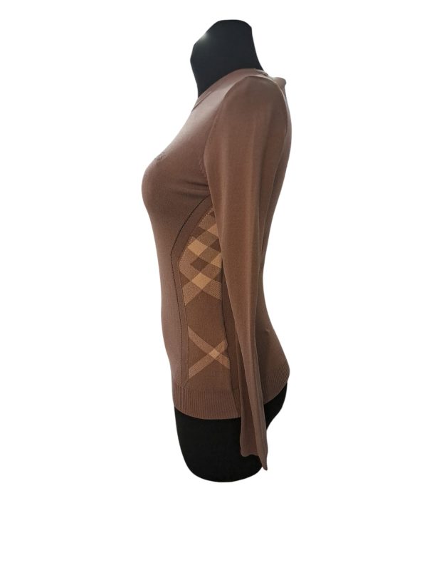 BURBERRY. Jersey en color marrón. - Imagen 2