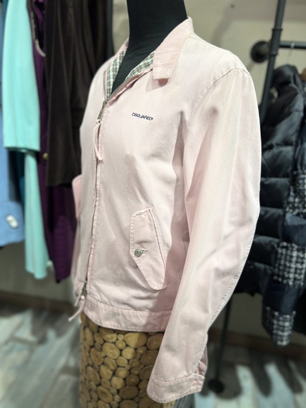 DSQUARED. Cazadora en color rosa. - Imagen 3